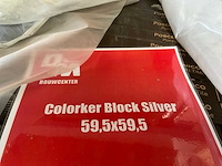 24m2 colorker block silver vloertegel (59.5x59.5) - afbeelding 4 van  4