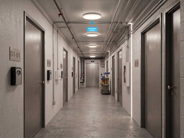 24w 4000k opbouw led panelen met sensor(10x) - afbeelding 4 van  6