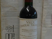 24x 375ml veux château valentin premieres cotes de blaye - afbeelding 1 van  3