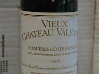 24x 375ml veux château valentin premieres cotes de blaye - afbeelding 2 van  3