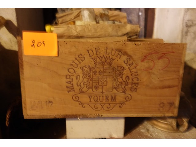 24x 50cl marquis de lur saluces yquem 1987 - afbeelding 1 van  2