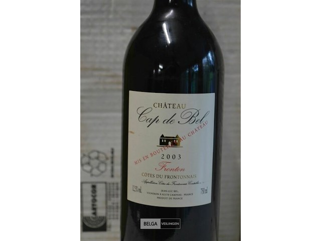 24x 750ml château cap de bel - afbeelding 2 van  2