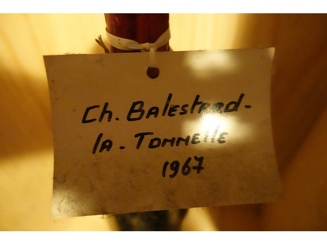 24x 75cl chateau balestard la tonnelle 1967 - afbeelding 3 van  4