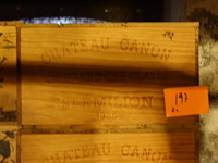 24x 75cl chateau canon 1e grand cru classe 1988 - afbeelding 1 van  2