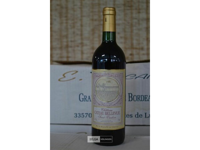 ±24x 75cl château cateau bellerie saint-emilion 12,5% - afbeelding 2 van  3