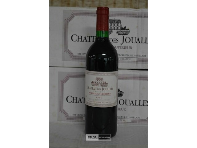 ±24x 75cl château des joualles bordeaux supérieur 12,5% - afbeelding 2 van  3