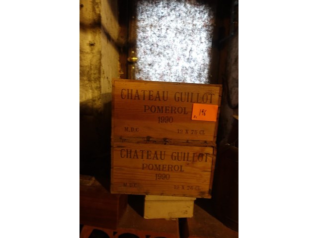 24x 75cl chateau guillot 1990 - afbeelding 1 van  2