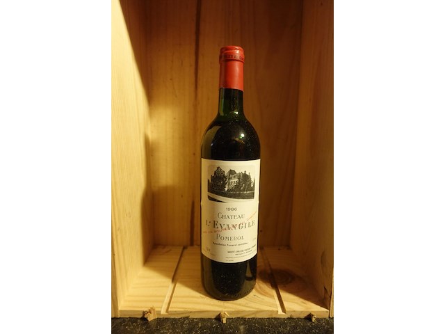 24x 75cl chateau l'evangile 1986 - afbeelding 1 van  5
