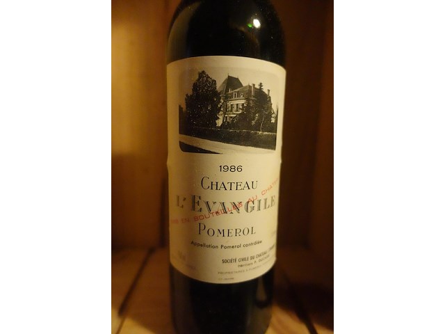 24x 75cl chateau l'evangile 1986 - afbeelding 2 van  5