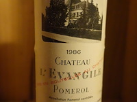 24x 75cl chateau l'evangile 1986 - afbeelding 2 van  5