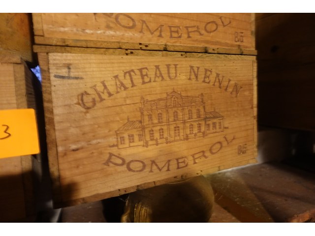 24x 75cl chateau nenin 1985 - afbeelding 2 van  2