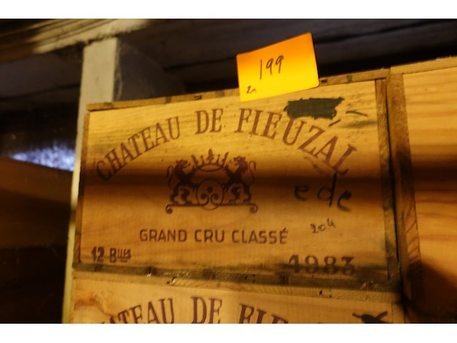 24x 75cl de fieuzal feand cru classe 1983 - afbeelding 2 van  2