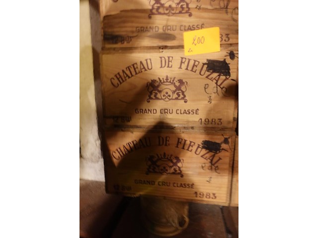 24x 75cl de fieuzal feand cru classe 1983 - afbeelding 1 van  2