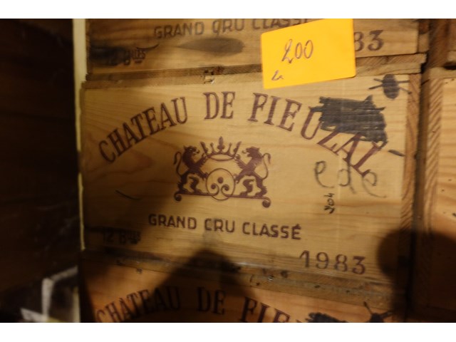24x 75cl de fieuzal feand cru classe 1983 - afbeelding 2 van  2