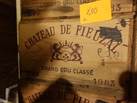 24x 75cl de fieuzal feand cru classe 1983 - afbeelding 2 van  2
