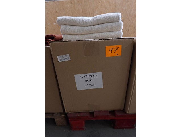 24x badhanddoek ecru - afbeelding 4 van  6