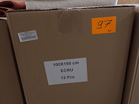 24x badhanddoek ecru - afbeelding 4 van  6