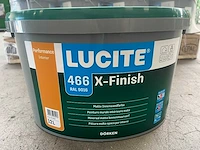 (24x) dörken lucite - x-finish - pot verf 12l... - afbeelding 2 van  5