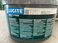 (24x) dörken lucite - x-finish - pot verf 12l... - afbeelding 3 van  5
