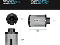 24x ducturbo luchtkoolfilter 100mm x 300mm - afbeelding 5 van  7