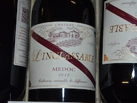 24x fles rode wijn, château l'inclassable, médoc, 2012, 75cl - afbeelding 2 van  3