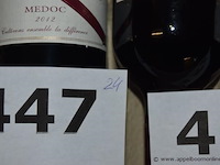 24x fles rode wijn, château l'inclassable, médoc, 2012, 75cl - afbeelding 3 van  3