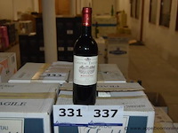 24x fles rode wijn, château theulet, bergerac, 2003, 75cl - afbeelding 1 van  3