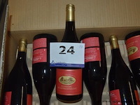 24x fles rode wijn, domaine de grangeneuve, coteaux du tricastin 2001, 750ml