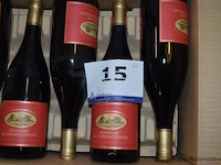 24x fles rode wijn, domaine de grangeneuve, coteaux-du-tricastin, 2001