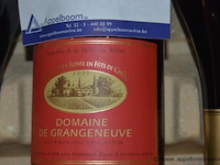 24x fles rode wijn, domaine de grangeneuve, coteaux-du-tricastin, 2001 - afbeelding 2 van  3