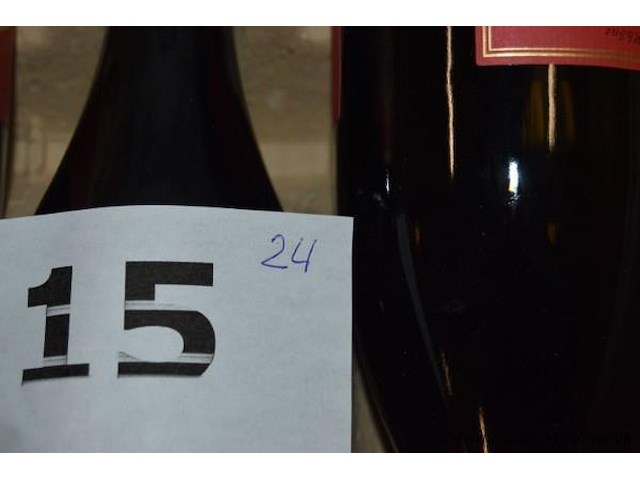24x fles rode wijn, domaine de grangeneuve, coteaux-du-tricastin, 2001 - afbeelding 3 van  3