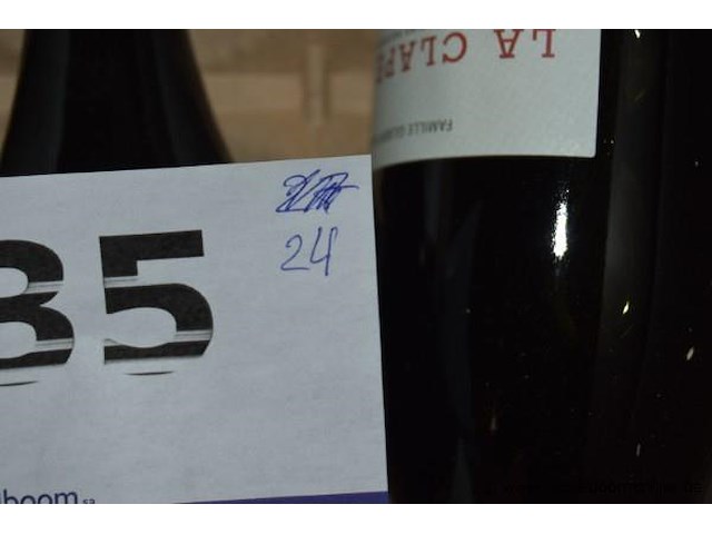 24x fles rode wijn, famille gilbert & gaillard, la clape 2020, grand vin du languedoc, 750ml - afbeelding 3 van  3