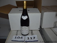 24x fles rode wijn, mongeard-mugneret, bourgogne pinot noir 2008, 750ml - afbeelding 1 van  3