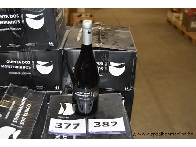 24x fles rode wijn, quinta dos monteirinhos, dão d.o.c., 2013, 75cl - afbeelding 1 van  4