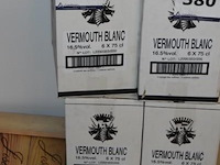 24x fles vermouth blanc, 16.5% vol, 75cl - afbeelding 1 van  2