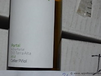 24x fles witte wijn, celler piñol, portal n.sra portal do terra alta, 2012, 75cl - afbeelding 2 van  3