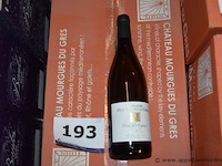 24x fles witte wijn, domaine mourgue du gres, terre d'argence blanc 2012, 750ml - afbeelding 1 van  3