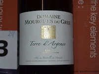 24x fles witte wijn, domaine mourgue du gres, terre d'argence blanc 2012, 750ml - afbeelding 2 van  3