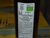 24x fles witte wijn, fattoria di montechiari, toscana igt chardonnay oro, 2015, 75cl - afbeelding 2 van  3