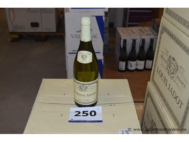 24x fles witte wijn, louis jadot, bourgogne aligoté, 2015, 75cl - afbeelding 1 van  4