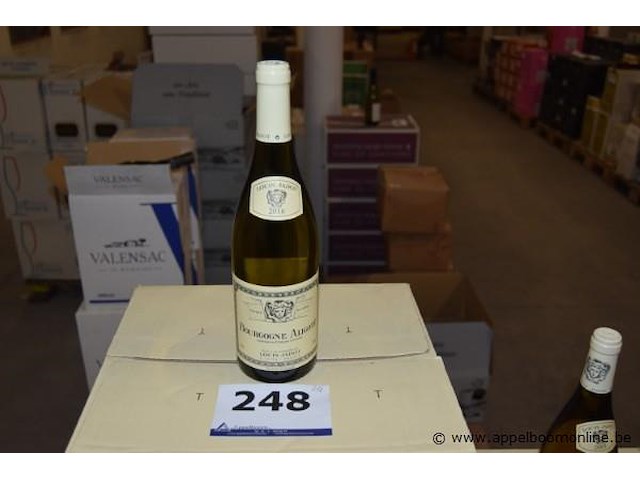 24x fles witte wijn, louis jadot, bourgogne aligoté, 2016, 75cl - afbeelding 1 van  4