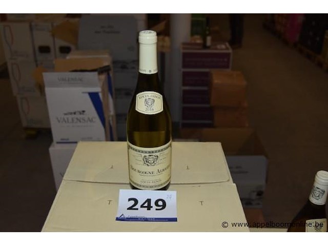 24x fles witte wijn, louis jadot, bourgogne aligoté, 2016, 75cl - afbeelding 1 van  4