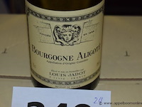 24x fles witte wijn, louis jadot, bourgogne aligoté, 2016, 75cl - afbeelding 2 van  4