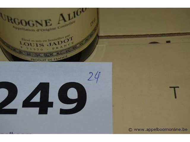 24x fles witte wijn, louis jadot, bourgogne aligoté, 2016, 75cl - afbeelding 4 van  4