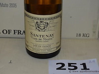 24x fles witte wijn, louis jadot, santenay "clos de malte", 2005, 75cl - afbeelding 2 van  4
