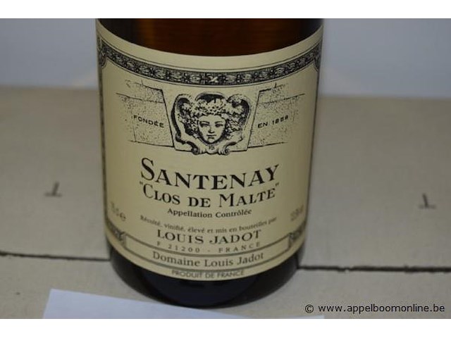 24x fles witte wijn, louis jadot, santenay 'clos de malte', 2006, 75cl - afbeelding 2 van  4