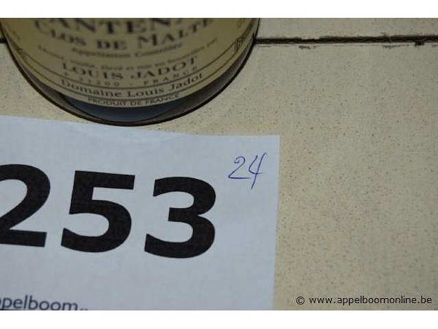 24x fles witte wijn, louis jadot, santenay 'clos de malte', 2006, 75cl - afbeelding 4 van  4