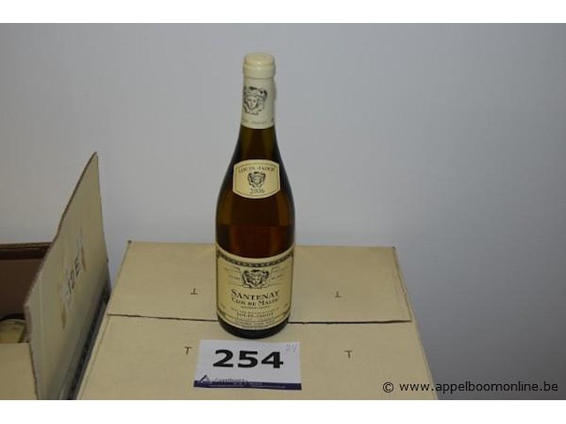 24x fles witte wijn, louis jadot, santenay "clos de malte", 2006, 75cl - afbeelding 1 van  4