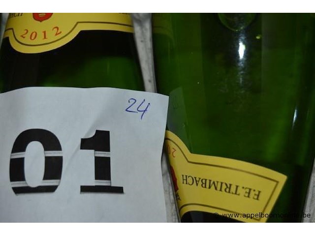 24x fles witte wijn, trimbach, muscat réserve 2012, alsace, 750ml - afbeelding 3 van  3