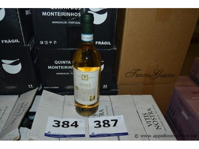 24x fles witte wijn, vitis nostra, soave, 2017, 75cl - afbeelding 1 van  4